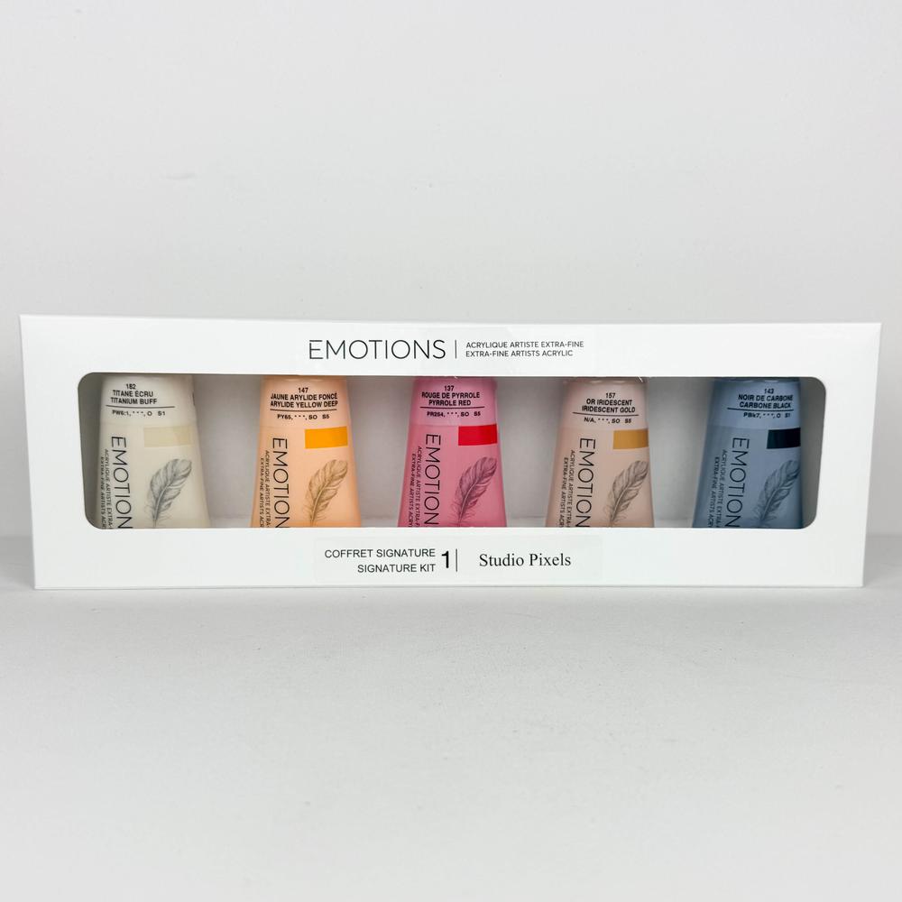 EMOTIONS Signature Set 1 - Studio Pixels
