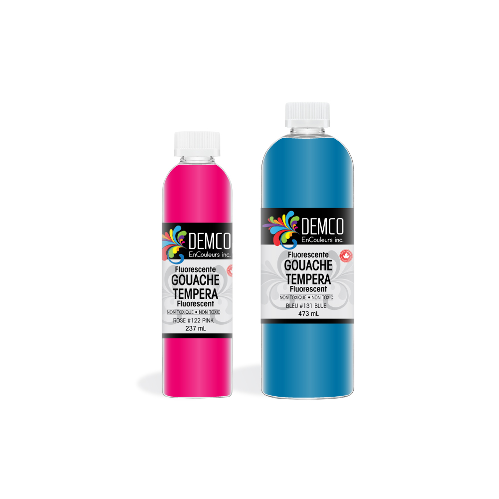 DEMCO fluorescent Tempera - non toxic