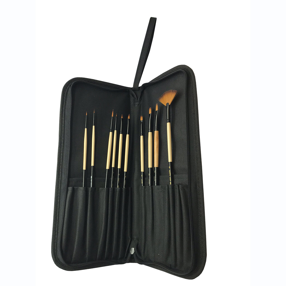 Case with 10 assorted brush series 420