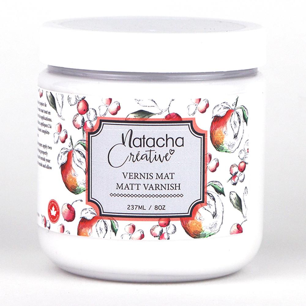 Matte varnish 237ml - Natacha Creative