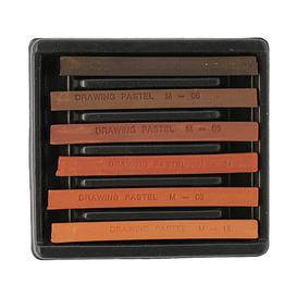 Square Drawing Pastel earth tones